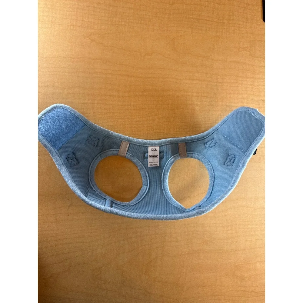 Voyager Step-In Air Dog Harness Light Blue Mesh XXS Reflective Small Pet